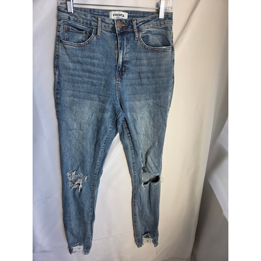 RSQ Super High Rise Jegging Jeans Womens  Blue Medium Skinny High Skinny
